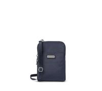 Baggallini Rfid-5x7.25" Lightweight Small Phone Wallet Crossbody Bag-Nylon Travel Purse, Take Two RFID Bryant Bandoulière Femme, Bleu Marine, Taille Unique
