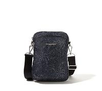 Baggallini Sac à bandoulière Modern Everywhere Explorer, Imprimé Fleurs de Minuit, Taille unique