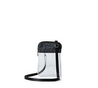 Baggallini Sac à bandoulière Stadium Clear Bryant pour femme, Midnight Blossom, Einheitsgröße