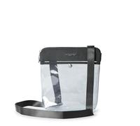 Baggallini Sac à bandoulière transparent conforme aux événements, gris (charbon), Taille unique