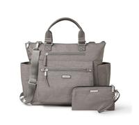 Baggallini Sac à dos fourre-tout convertible 3 en 1 pour femme, 40 x 32 cm, sac de voyage léger avec pochette pour téléphone avec protection RFID, Taille unique