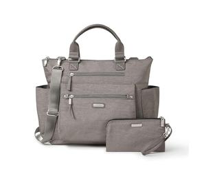 Baggallini Sac à dos fourre-tout convertible 3 en 1 pour femme, 40 x 32 cm, sac de voyage léger avec pochette pour téléphone avec protection RFID, Taille unique