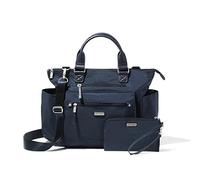 Baggallini - Sac convertible 3 en 1, sac à dos, sac à main, sac de voyage léger, sac à bandoulière à fermeture éclair avec pochette pour téléphone RFID, bleu marine, Taille unique