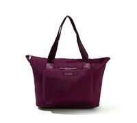Baggallini Sac fourre-tout extensible et pliable pour femme, mûre, Taille unique