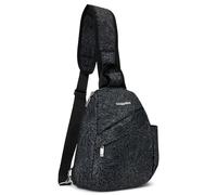Baggallini Sangle de taille moyenne, Midnight Blossom, Taille unique
