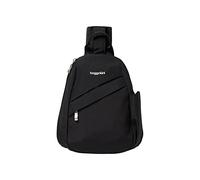 Baggallini Sangle de taille moyenne pour sac à dos, noir, Taille unique
