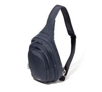 Baggallini Securtex® Anti-Theft Triple Zip Sling - Travel Backpack Sling Bag Crossbody - RFID Wallet Locking Zipper