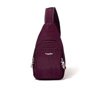 Baggallini Securtex Daytripper Sac à bandoulière antivol, mûre, Taille unique