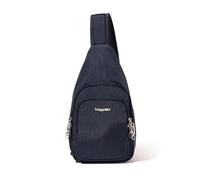 Baggallini Securtex Sangle antivol Daytripper, bleu marine, Taille unique