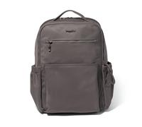 Baggallini Tribeca Expandable Laptop Backpack - 15"x11" Lightweight Work Travel Bag w/Luggage Sleeve & RFID