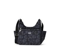 Baggallini Women's Essential Crossbody Built-in RFID Card Holder-Hobo Travel Bag with Luggage Sleeve, One Size