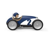Baghera - Petite Voiture de Course en ABS Solide - Jouet pour Enfant à Partir d'1 an - Racing Car Bleue - Marque Française