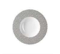 Baghera Platine - Assiette creuse 23cm (lot de 6) Médard de Noblat