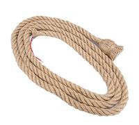 Bagima 2m E27 Vintage Corde de Chanvre Plafonnier Base Suspension Porte-ampoule 85 265V Corde Cordon Lumineux 2m E27 Vintage Corde de Chanvre Plafonnier Base Suspension Lampe (2 mètres