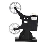Bagima Décor de Caméra Vintage Décor de Cinéma 28 × 21 × 10 Résine Vintage Film Projecteur Modèle Figurine Figurine Accessoires Décor à la Maison