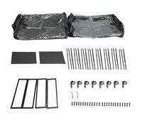 baginbaginbag Conteneurs de Rangement sous Le lit avec roulettes, Grande capacité, Housse en Tissu Anti-poussière, Assemblage Facile, Organisateur Multifonctionnel pour Chambre à