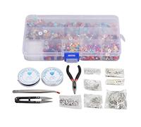 baginbaginbag Fabrication de Bijoux Perles écrasées, Formes irrégulières Lisses et polies, pour projets de Bricolage, éclats de mosaïque décoratifs, décoration d'aquarium,