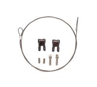 Baginbaginbag pour accessoires de voiture RC, alliage d'aluminium de haute qualité, guide-câbles de treuil hautement simulés, léger, pour SCX10, pour Traxxas, pour