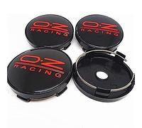 BAGLEV 4 piècesCentre Roue de Voiture étanche et Antirouille Bouchon Jante,pour Oz Cours 60mm Moyeu Capuchon De Centre De Roue Voiture Extérieurs Accessoires,E