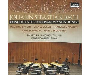 Baglini / Luisi / Mazzoni /Padova / Scolastra - Concertos For 2, 3 & 4 Pianos & Strings: Live At Amiata Piano Festival [Compact Discs] Italy - Import