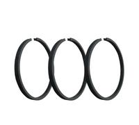 BAGNES PISTONS 55 mm de 3PC pour compresseur d'air compatibles avec des accessoires de piston à entraînement pneumatique de 55 mm
