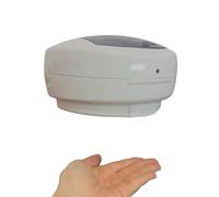 BAGNOCLIC Distributeur Automatique de Savon Mural 500 ML - Détection Infrarouge sans Contact, hygiène maximale, Design Compact Blanc