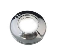 BAGNOCLIC Rosace ouvrable en Laiton chromé avec Trou de 3/4 Pouce, Finition Brillante et Durable, idéale pour installations sanitaires