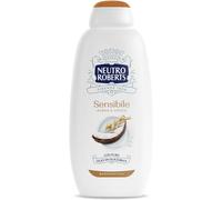 Bagnoschiuma Corps Sensible Avec Avoine Et Coco,Idéal Pour Les Peaux Sensibles,Ingrédients D'origine Naturelle,Sans Savon,Dermatologiquement Testé,Flacon De 600 Ml