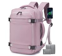BAGROUPS Baggage Cabine 40x20x25 pour Ryanair 20L Sac à Dos Voyage Cabine Avion 14 Pouces Sac à Dos Ordinateur Portable Imperméable avec USB Charging Port Sacs Antivol Travail pour Femme Homme