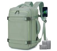 BAGROUPS Baggage Cabine 40x20x25 pour Ryanair 20L Sac à Dos Voyage Cabine Avion 14 Pouces Sac à Dos Ordinateur Portable Imperméable avec USB Charging Port Sacs Antivol Travail pour Femme Homme