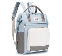 BAGROUPS Sac à Dos Bagage Avion Cabine 40x30x20cm Wizzair，Sac à Dos à Langer Avec Amovible Porte tétine 40x30x20 Bagage a Main Avion Sangles de Poussette Sangles de Poussette Détachable
