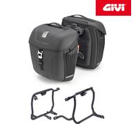 Bags Latérales 18L MT501 + Cadres [GIVI] Moto Guzzi V7 850 Stone / Special 2024