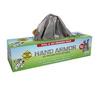 Bags On Board Sacs à crottes pour chiens armés à la main | Sacs à déjections canines extra épais avec protection anti-fuite Distributeur facile Pack tiroir | 200 sacs