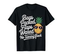 Bags Packed Flaps Waxed No Turning Back - T-Shirt
