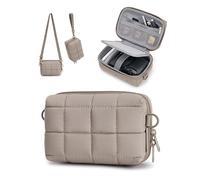 bagsmart Étui pour appareil photo numérique, housse de protection extensible avec 2 façons de transporter, petit étui léger et étanche pour appareil photo Canon PowerShot/Sony DSCW800/DSCW830/GoPro