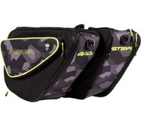 Bagster Rival, sacoches de selle Noir/Gris/Jaune Néon Noir/Gris/Jaune Néon