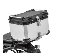 Bagtecs Top Case Aluminium Moto XB55 Argent 55 litres