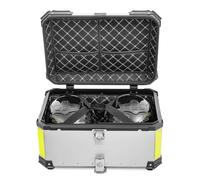 Bagtecs Top Case Aluminium Moto XB65 Argent 65 litres