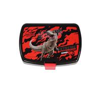 Bagtrotter Boite Déjeuner en plastique Jurassic World Noire Dinosaure