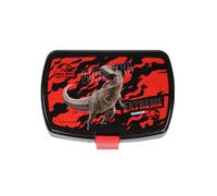 BAGTROTTER Boite Déjeuner en plastique Jurassic World Noire Dinosaure