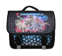 Bagtrotter Cartable 38 cm avec rabat réversible Jurassic World Noir