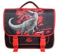 Bagtrotter - Cartable 38 cm Jurassic World Noir - Bretelles/dos rembourrés, bandes réfléchissantes