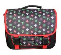 Bagtrotter Cartable scolaire 38 cm Minecraft Noir