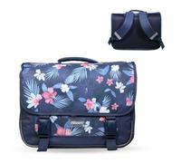 Bagtrotter - Cartable 38 cm - Offshore - Bleu - Primaire - Bretelles et dos rembourrés - Bandes Réfléchissantes - Grand Rangement - Marque officielle Offshore