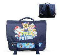 Bagtrotter - Cartable 38 cm - Pat'Patrouille Bleu - Primaire - Bretelles et dos rembourrés - Bandes Réfléchissantes - Grand Rangement - Licence Officielle Pat'Patrouille
