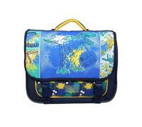 Bagtrotter cartable 38 cm phileas bleu dinosaure