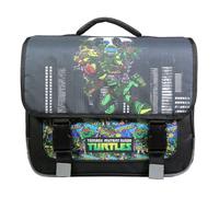 Bagtrotter Cartable 38 cm Tortues Ninja Noir – Primaire – Bretelles/dos rembourrés