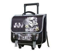Bagtrotter Cartable à roulettes Disney Star Wars 38 cm Noir