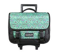 BAGTROTTER Cartable à roulettes 38 cm Minecraft Vert