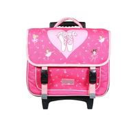 Bagtrotter cartable à roulettes 38 cm phileas rose danseuses